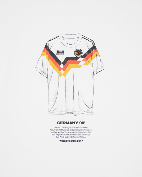 Klinsmann Grafik-T-Shirt Weiß