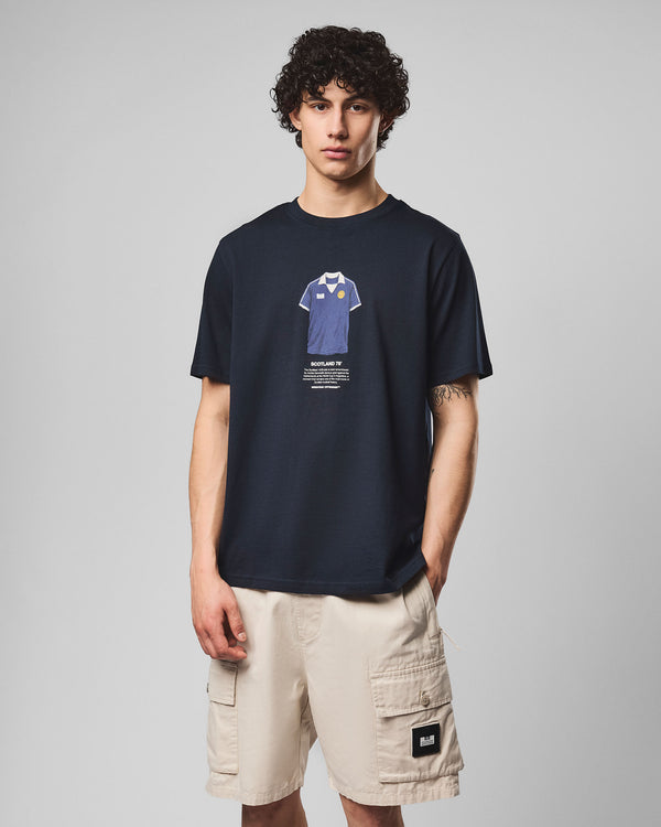 Gemmill Graphic T-Shirt Navy