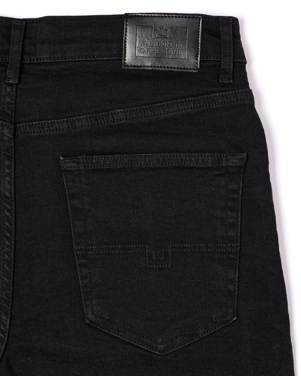 Jeans in denim dritti neri