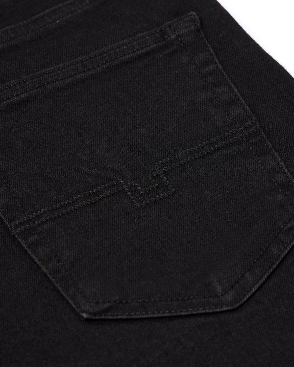 Jeans in denim dritti neri