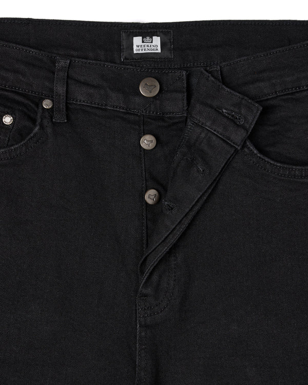 Jeans in denim dritti neri