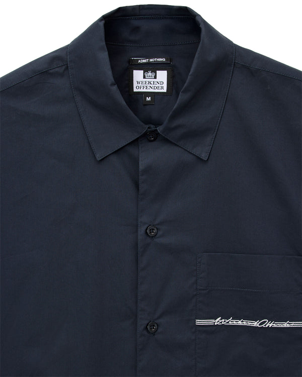 Senia Short Sleeve Shirt Navy