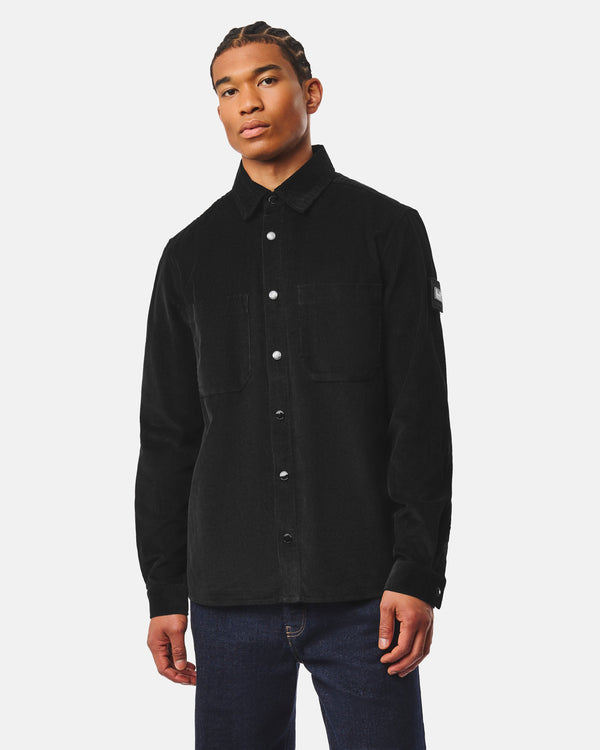Erding Cord Shirt Black