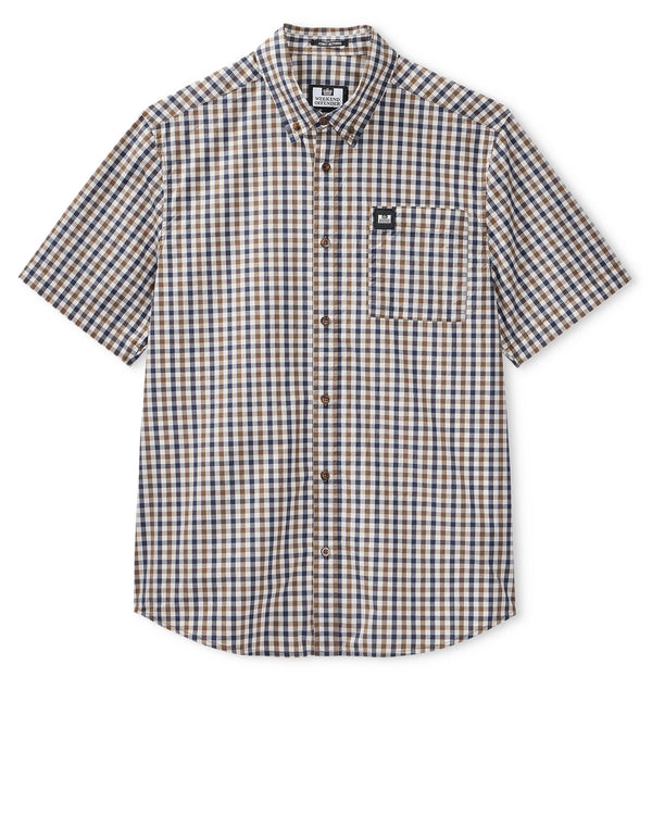 Joyce Short Sleeve Shirt Mid House Check