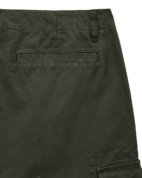Mascia Cargo Short Black Forest Green