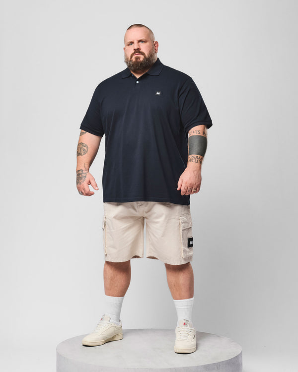 Taglie Forti - Pantaloncini Cargo Mascia Cemento