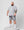 Taglie forti - Pantaloncini da bagno Stacks grigio fumo