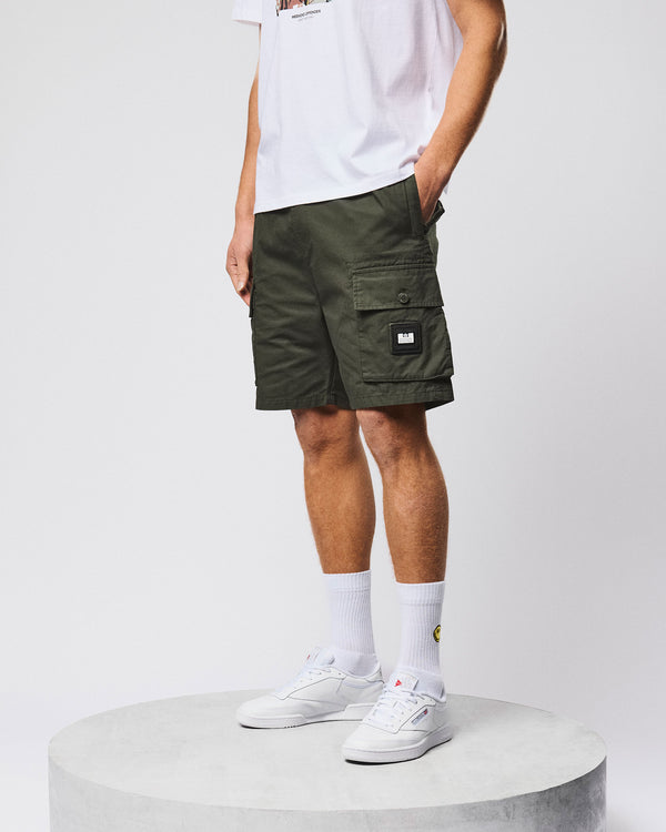 Scopello Cargo Short Nero Verde Foresta