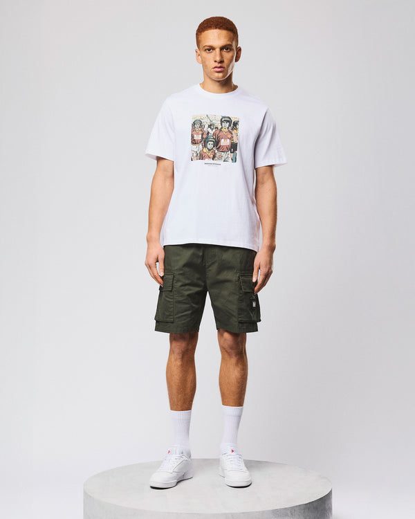 Scopello Cargo Short Nero Verde Foresta