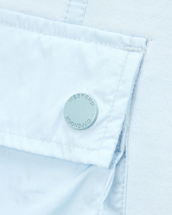 Plus Size - Nor'Easter Jogger Shorts Sky Blue