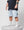 Plus Size - Nor'Easter Jogger Shorts Sky Blue