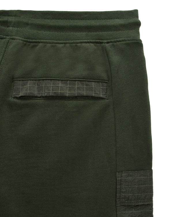 Chiyoda Jogger Short Black Forest Green
