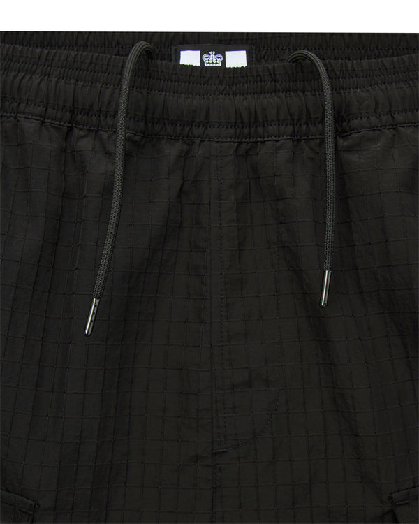 Plus Size – Zemmouri Cargoshorts Schwarz