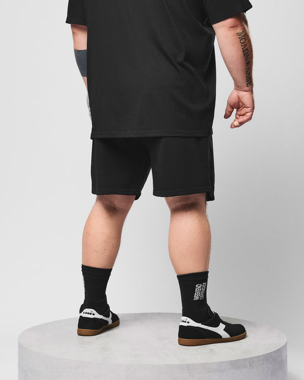 Plus Size - Mytros Jogger Shorts Black/Amazonite Green