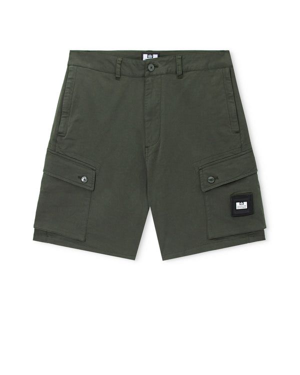 Ksar Cargo Short Nero Verde Foresta