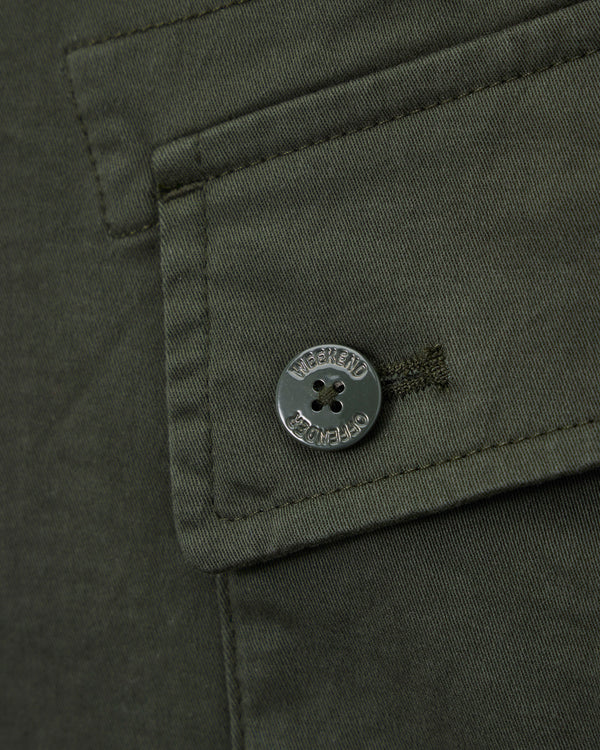 Ksar Cargo Short Nero Verde Foresta