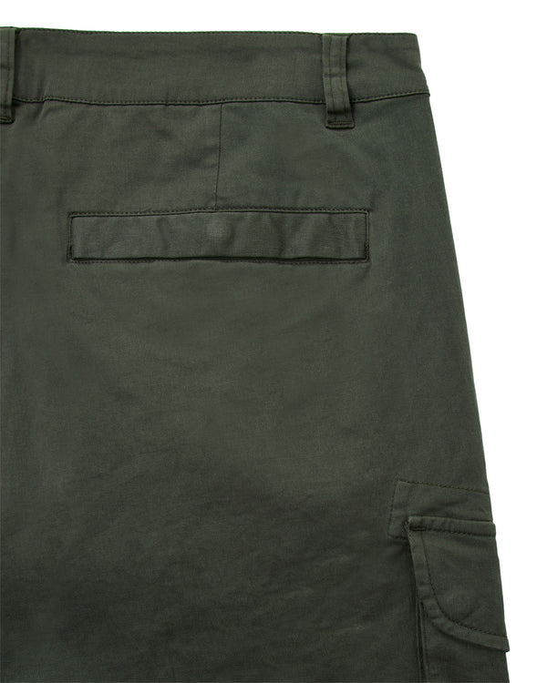 Ksar Cargo Short Nero Verde Foresta