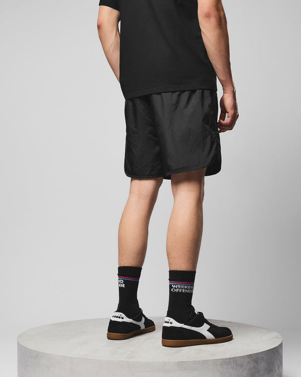 Micro WOAN Shell Shorts Black
