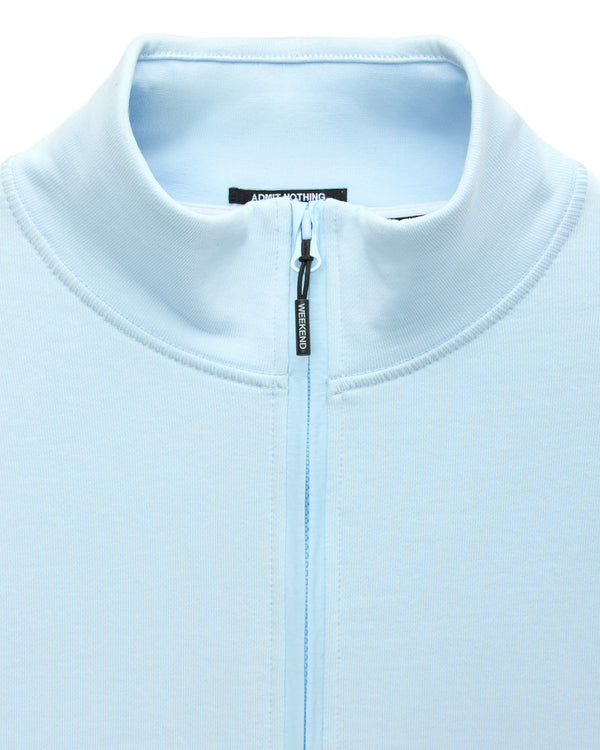Kraviz Quarter Zip Sweatshirt Sky Blue