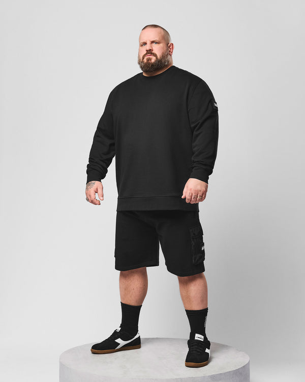 Plus Size - Thunder Sweatshirt Black