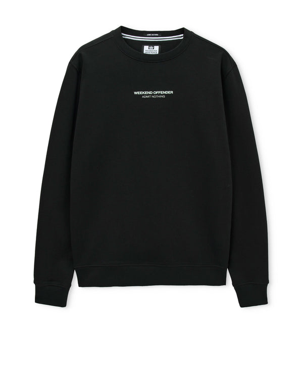 Plus Size - Raval Sweatshirt Black/Amazonite Green