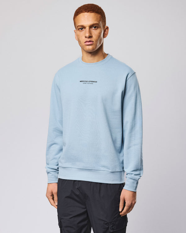 Raval Sweatshirt Blue Tourmaline/Black