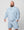 Raval Sweatshirt in Übergröße – Blau Turmalin/Schwarz