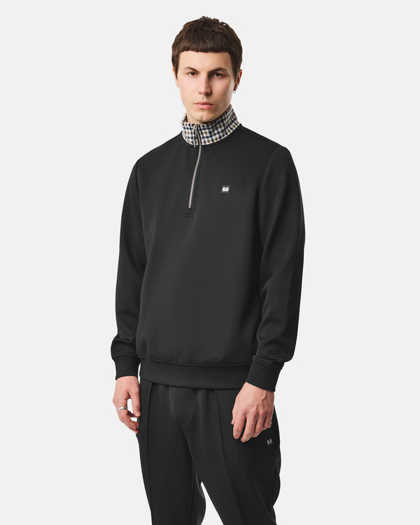 Henson Quarter Zip Sweatshirt Black