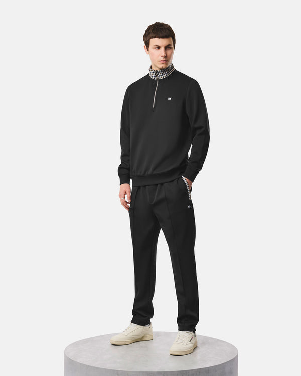 Henson Quarter Zip Sweatshirt Black