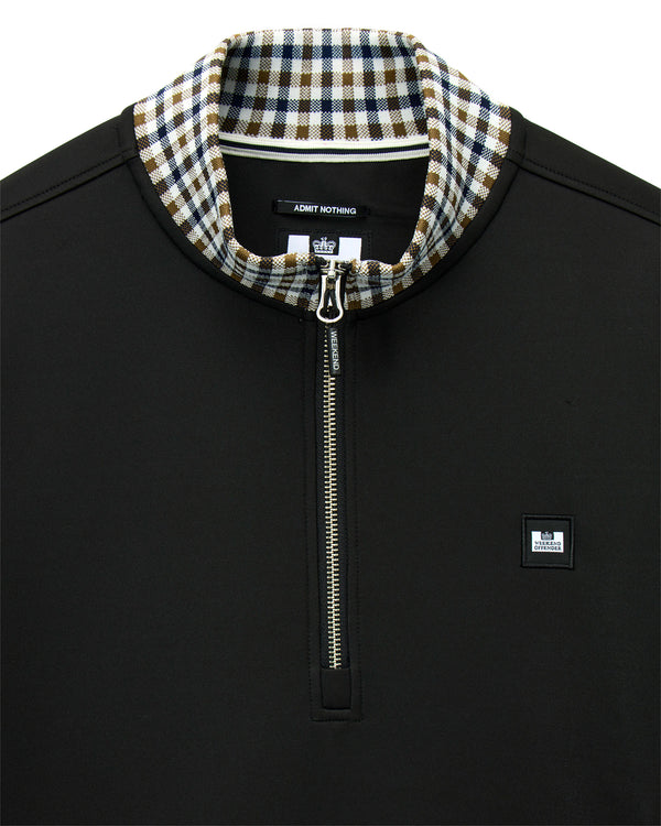 Henson Quarter Zip Sweatshirt Black