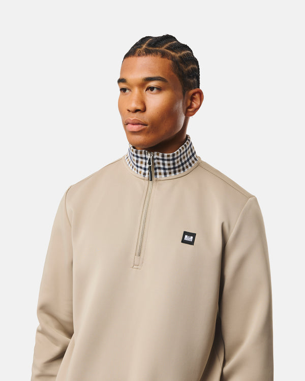 Henson Quarter Zip Sweatshirt Rock