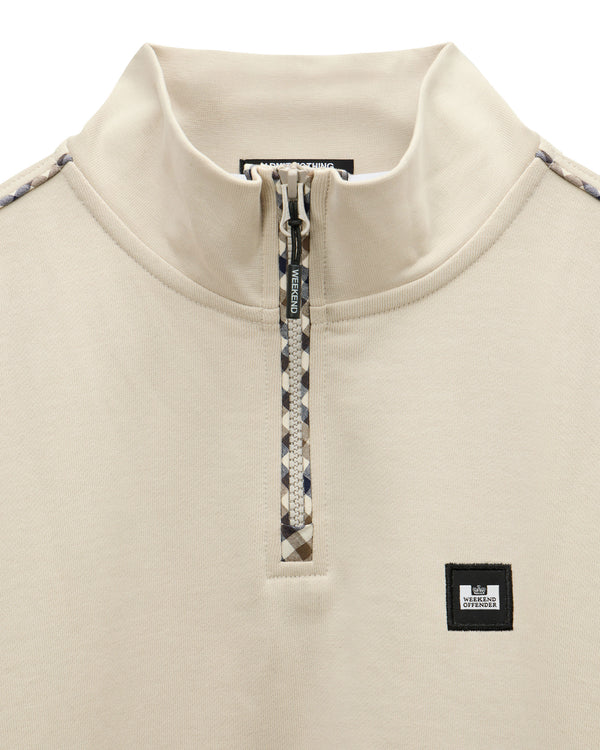 Matisa Quarter Zip Sweatshirt Cement