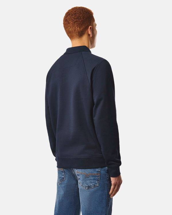 Azrou Polo Sweatshirt Navy