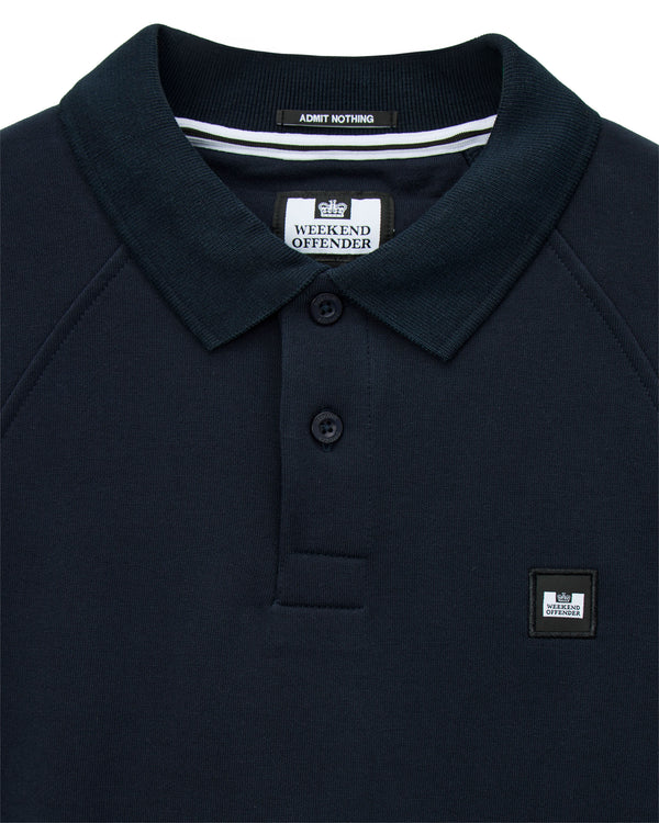 Azrou Polo Sweatshirt Navy