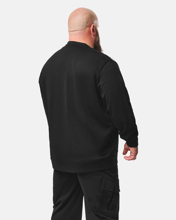 Große Größen – Beïda Sweatshirt Schwarz