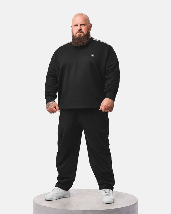 Große Größen – Beïda Sweatshirt Schwarz