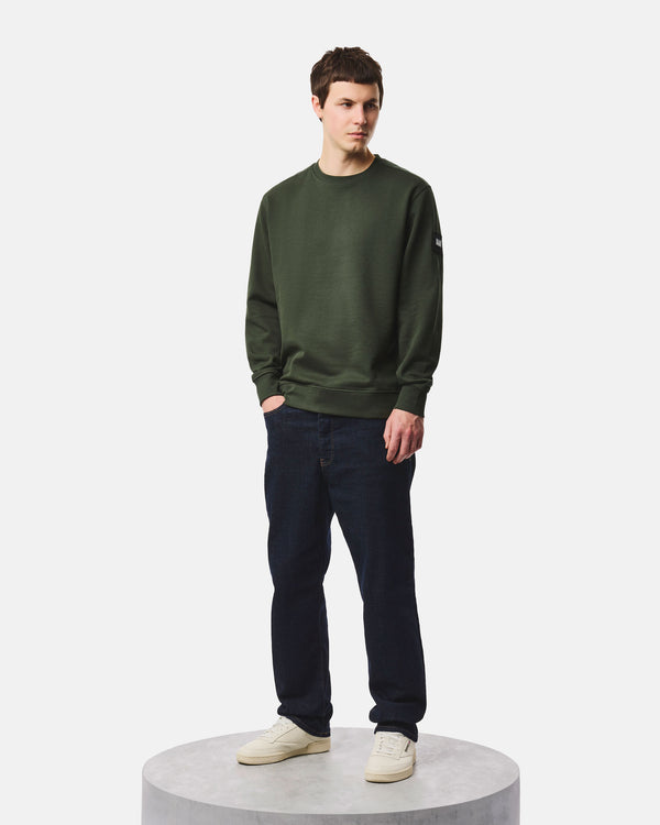Felpa F Bomb nera verde foresta