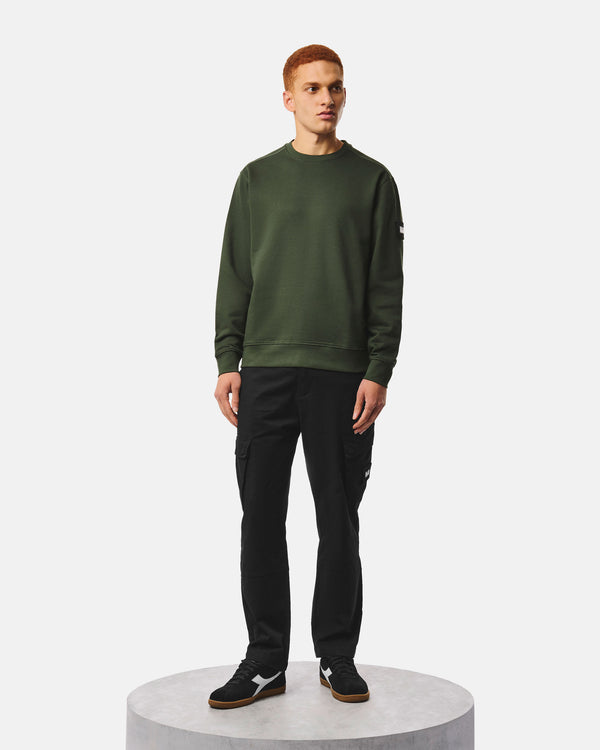 Thunder Sweatshirt Black Forest Green