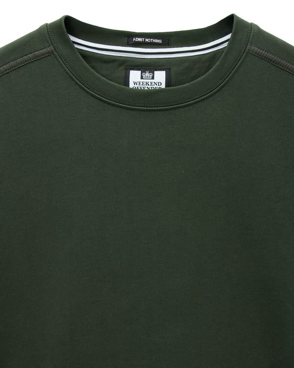 Plus Size - Thunder Sweatshirt Black Forest Green