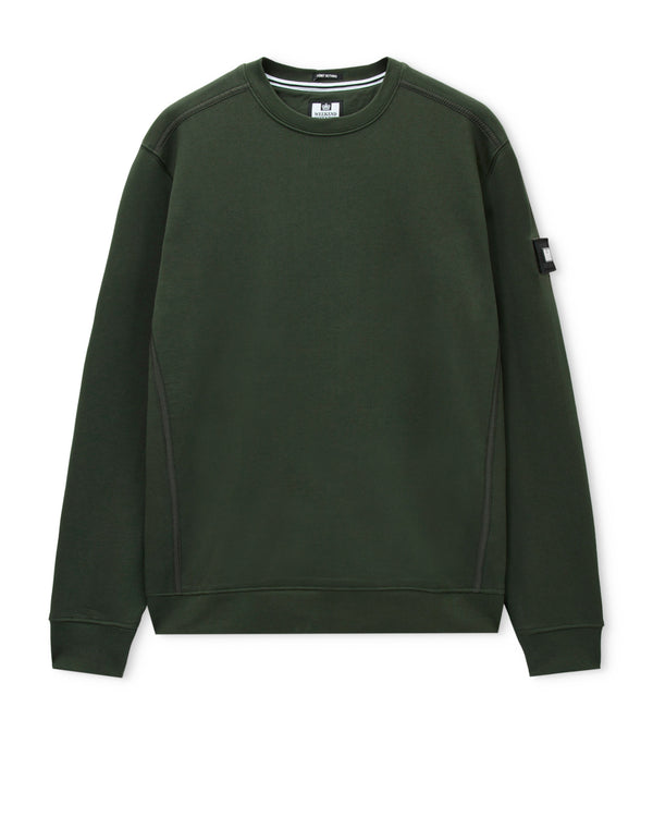 Plus Size - Thunder Sweatshirt Black Forest Green