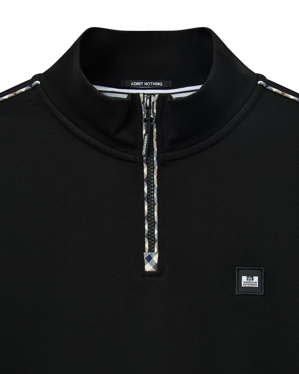 Matisa Quarter Zip Sweatshirt Black