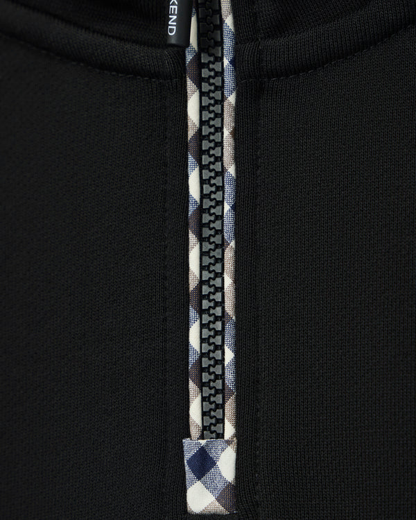 Matisa Quarter Zip Sweatshirt Black