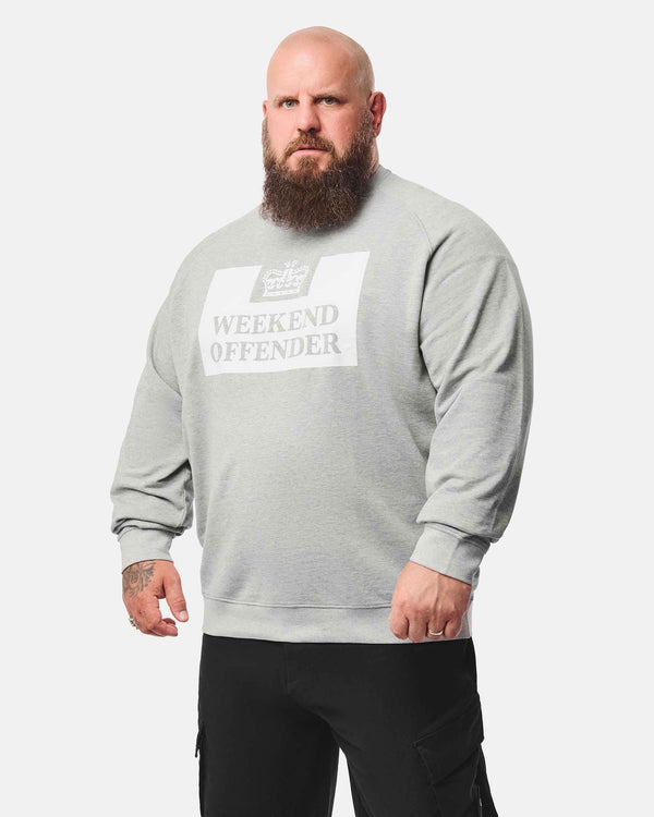 Große Größen - Penitentiary Classic Sweatshirt Grau meliert