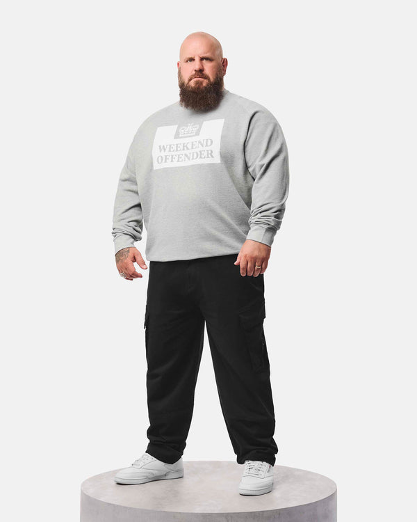 Große Größen - Penitentiary Classic Sweatshirt Grau meliert