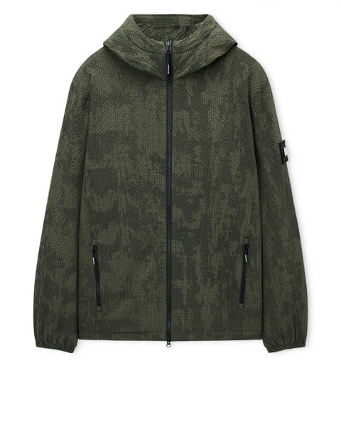 Plus Size - Technician Ero Jacket Black Forest Green