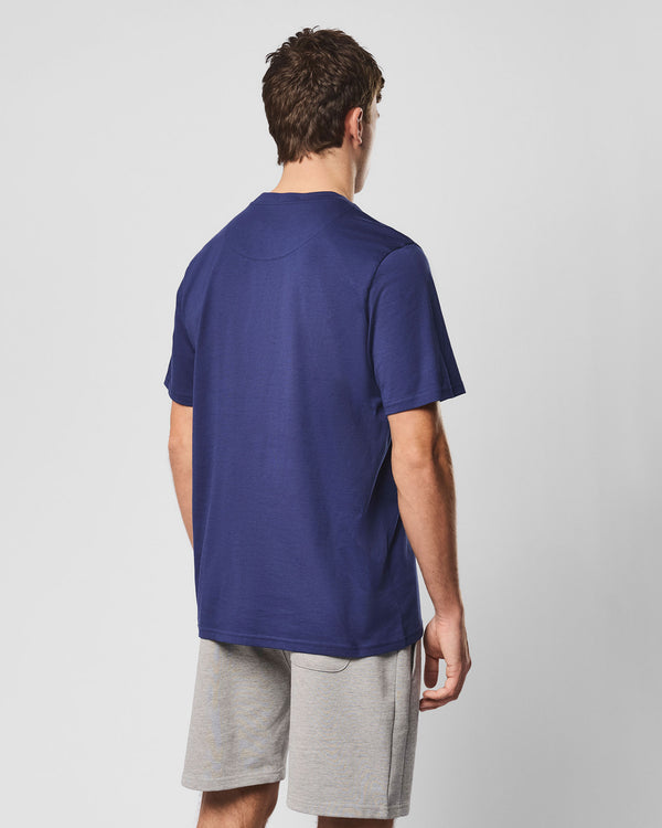 Brooklands T-Shirt Dark Sapphire Blue