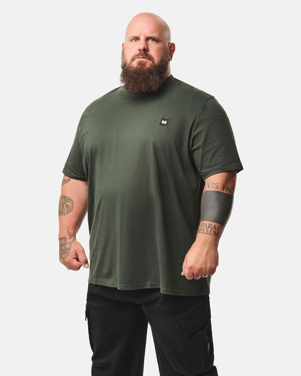 Plus Size - Brooklands T-Shirt Black Forest Green