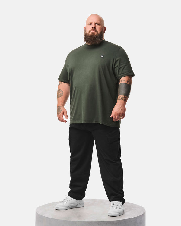Plus Size - Brooklands T-Shirt Black Forest Green