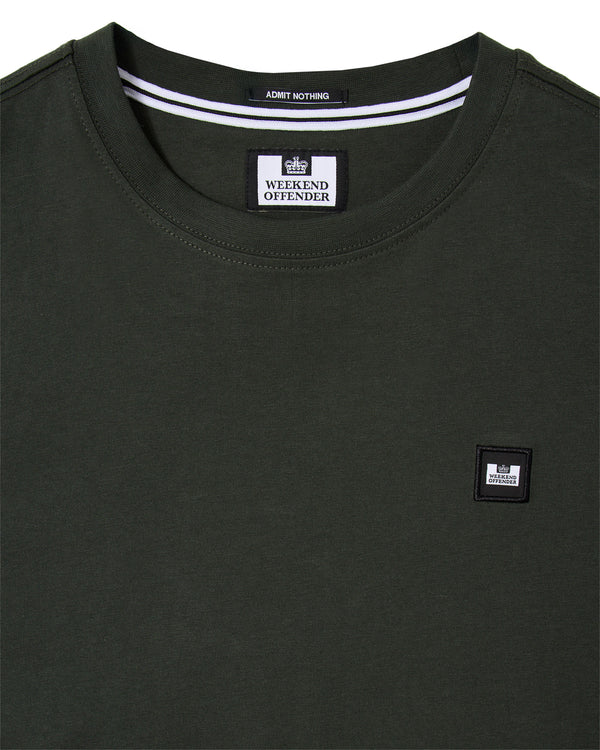 Brooklands T-Shirt Black Forest Green