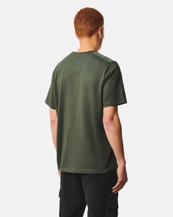 Garcia T-Shirt Schwarzwaldgrün